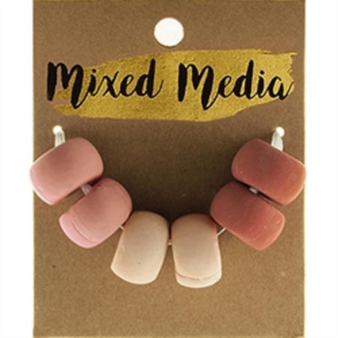 AussieSuperStore Jewellery Making Supplies Clay Blush Pinks Beads Clay Blush Pinks Beads | Jewellery Making Beads | Jewellery Making Supplies 9323823197247 DBX77001